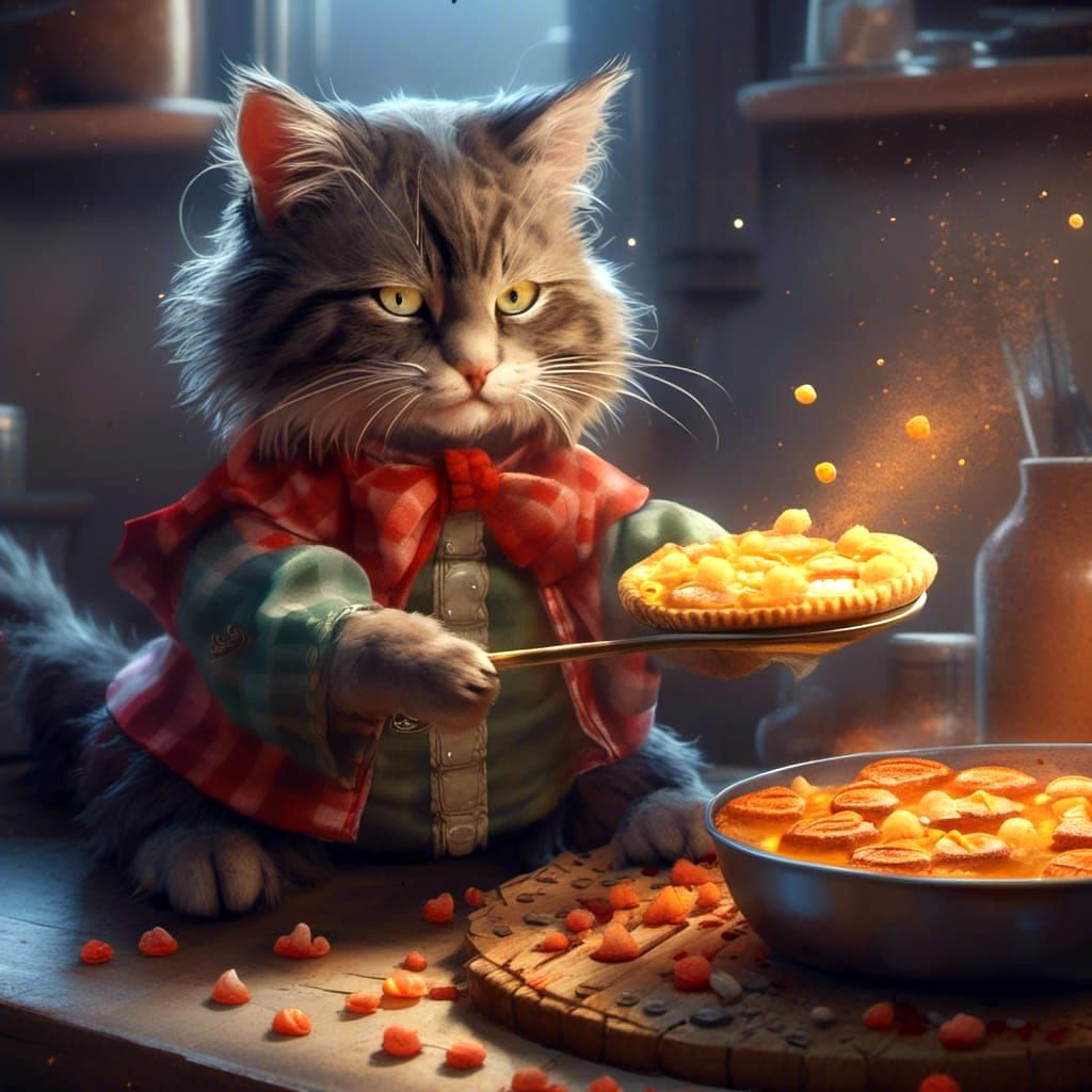 "Try cooking, they said, it'll be a fun hobby, they said." �...