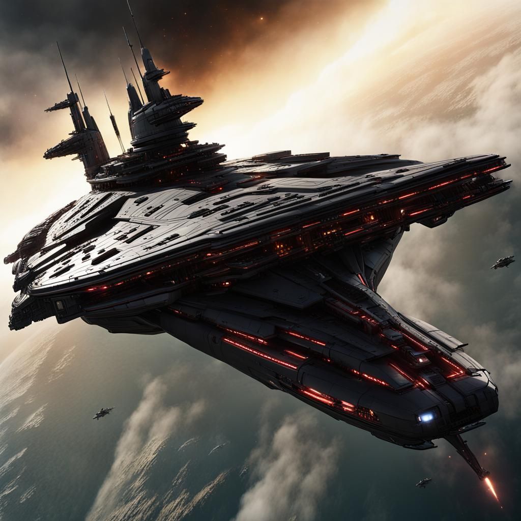 Imperator-Class Battleship: Pinnacle of Interstellar Warfare