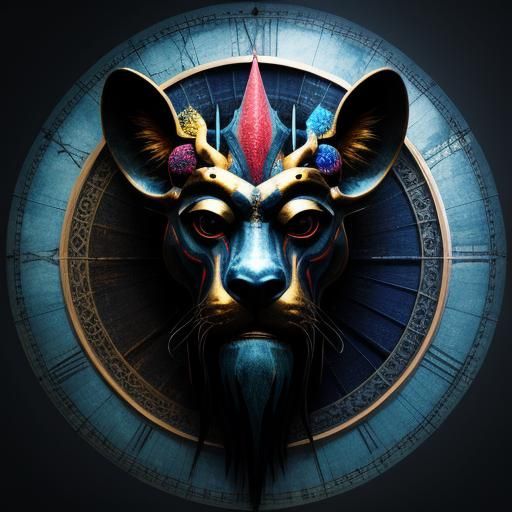 Psychedelic River and Mountain CGI Masterpiece