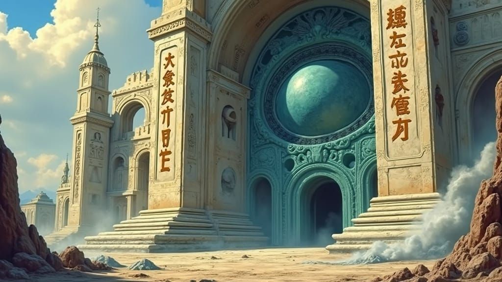 Cthulhu Shrine: Retro Sci-Fi Surrealism