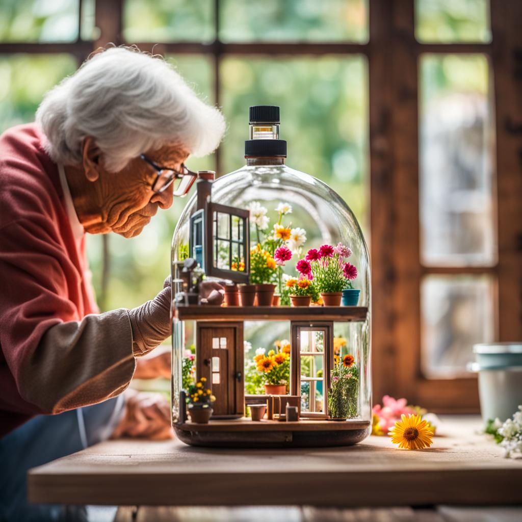 Tiny House in a Bottle: Professional Photography
