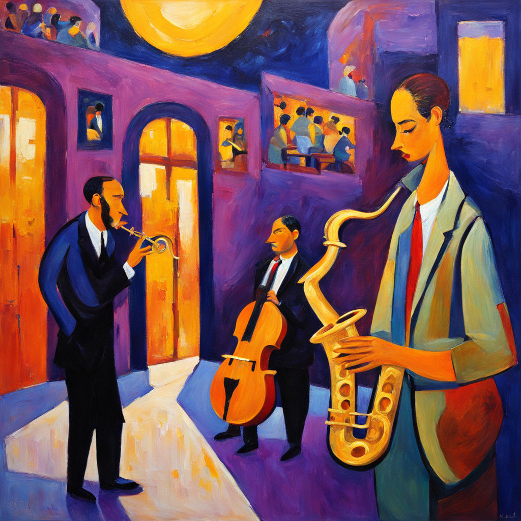 Jazz Club Jazz, Fauvist Vibrance