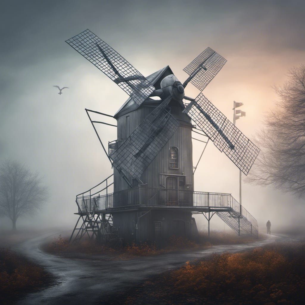 Abandoned Windmill