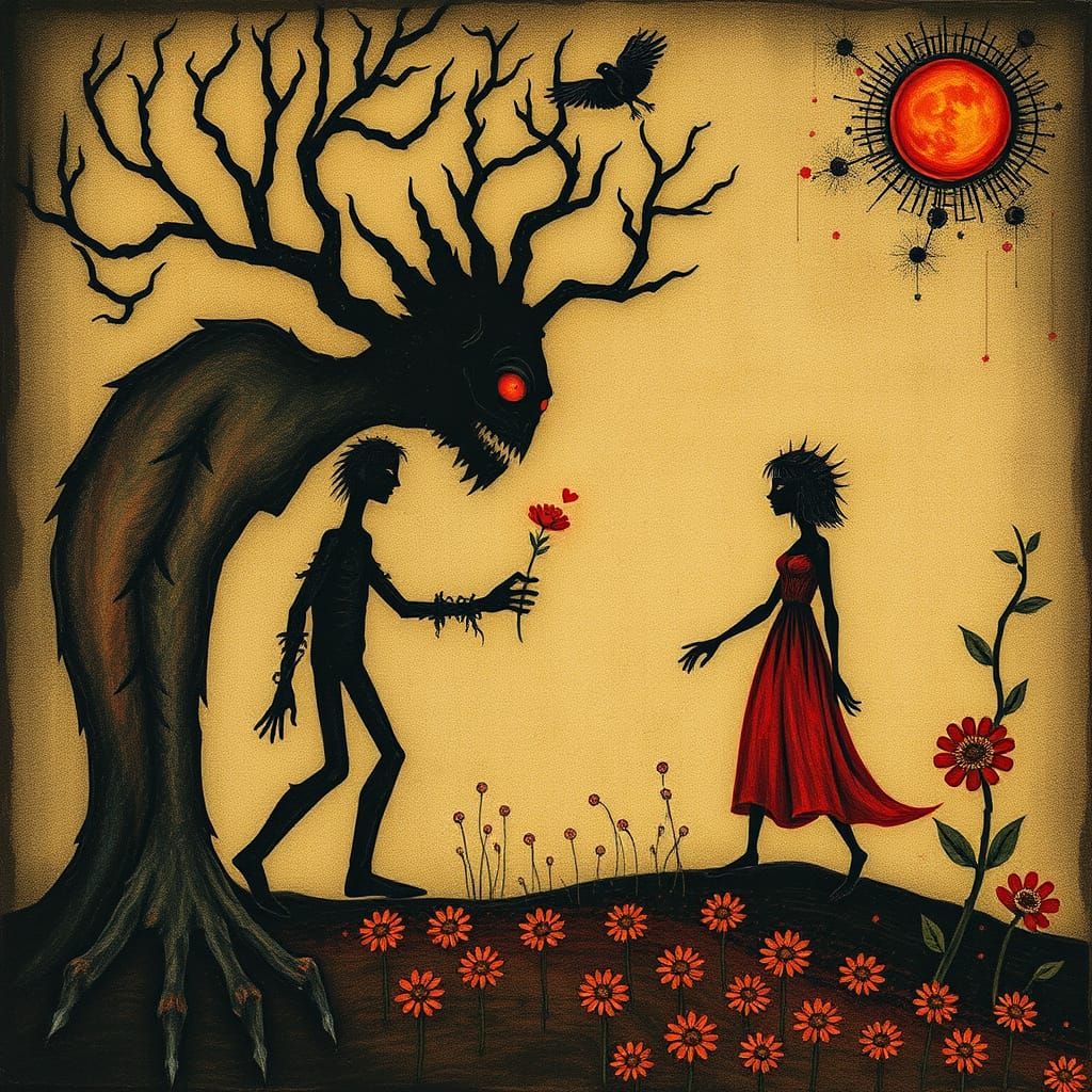 Fairytale Depiction of Good and Evil