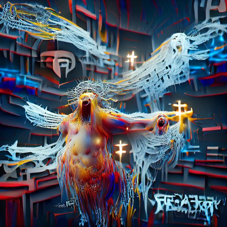 Fear Factory Pisschrist: Hyperdetailed Artstation Rendering