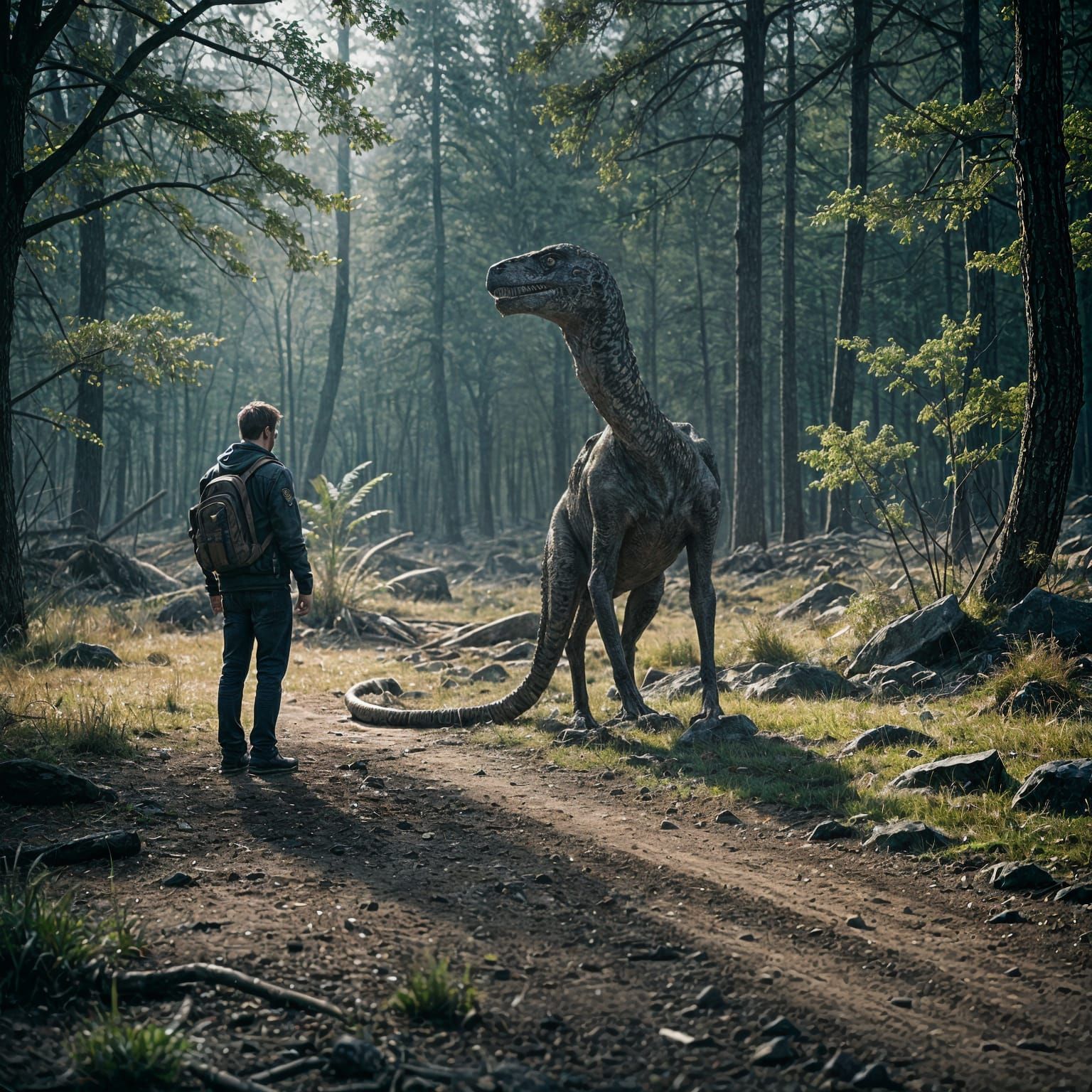 Evoking Sadness and Loneliness: A Cinematic Still