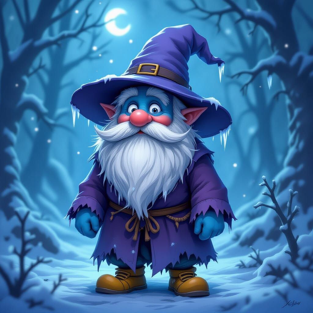 Frostmop: A Playful Winter Spirit