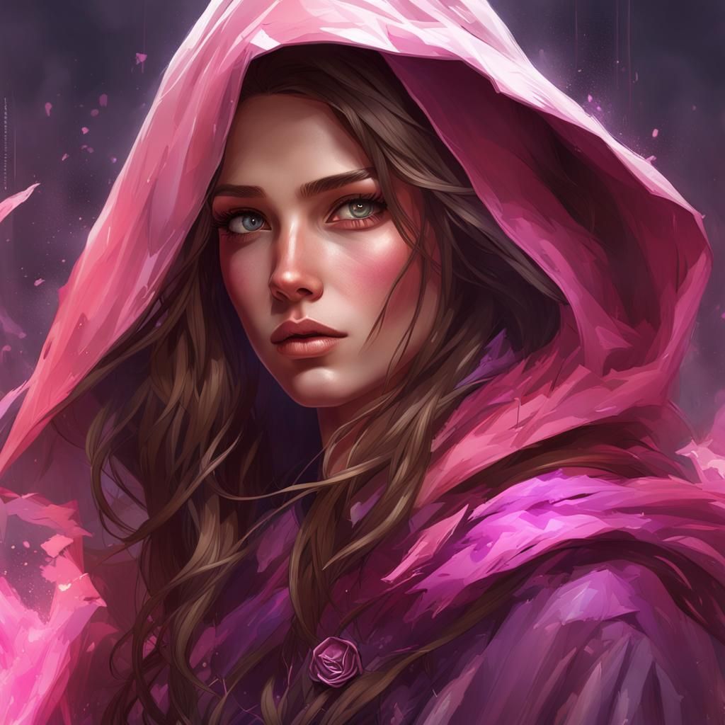 Detailed Portrait of a Girl in Trending Digital Art