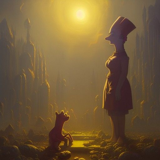 The Simpsons: Dark Fantasy Concept Art