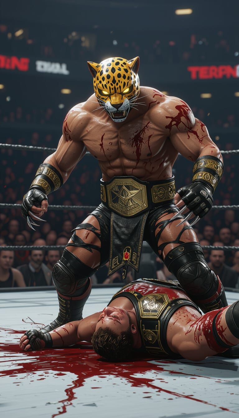 Hyper-Realistic King from Tekken 3 in 8K