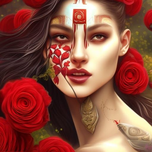 Passionate woman