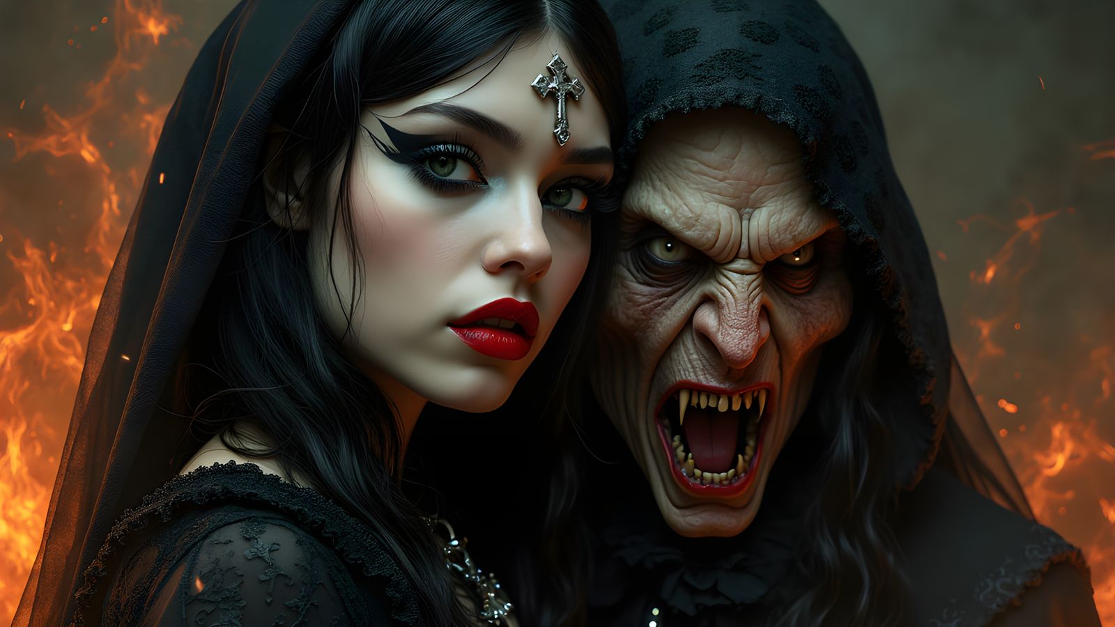 The Witch and the Vampire