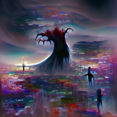 Sinister World in Fantasy Art Style