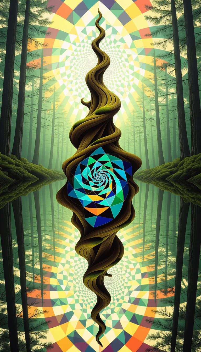 inspired by Joan Miró’s playful surrealism.