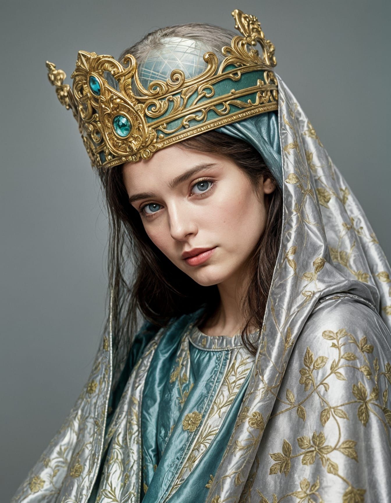 A Father's Warning in Iconic Byzantine Style