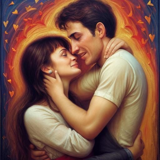 A Woman in Love: An AI Interpretation