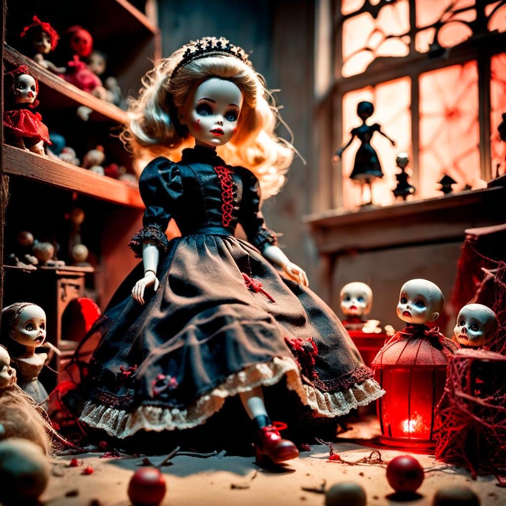 Cursed doll