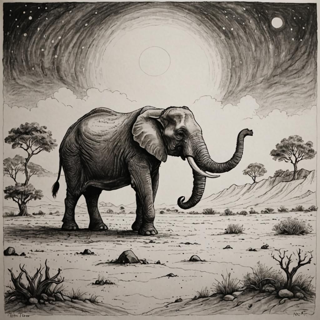 AI's Visual Interpretation of Life's Meaning