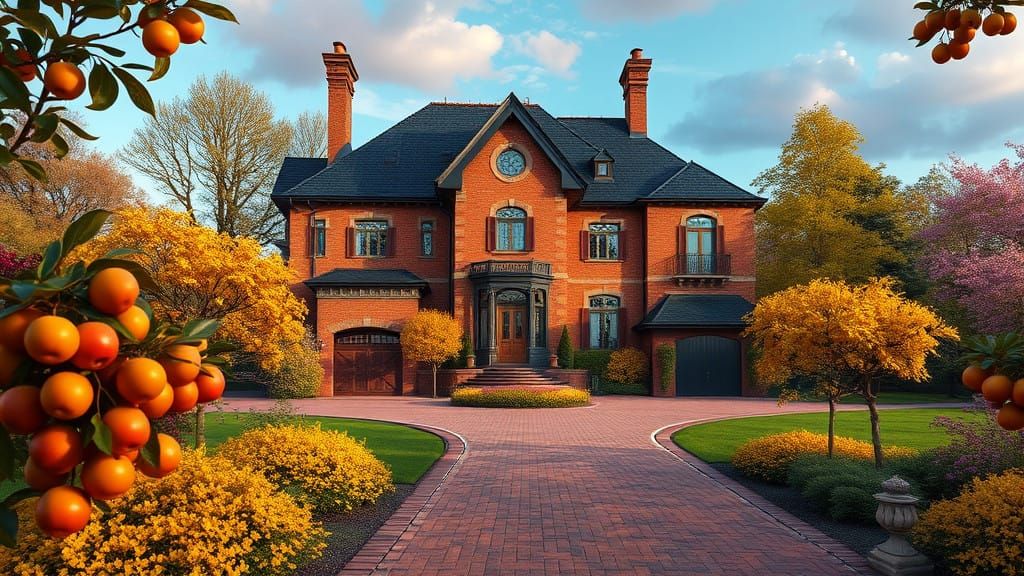 Elegant Victorian Luxury Estate in Vibrant Oasis