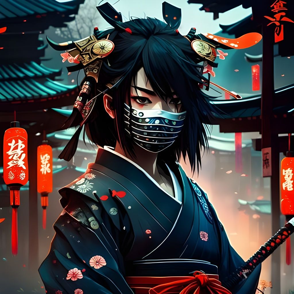 Samurai Girl Fusion: An AI Interpretation