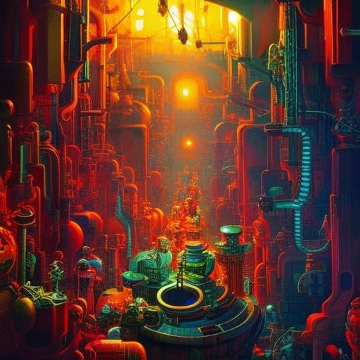 Hardware Pinocchio Hell: A Digital Pop Art Horror