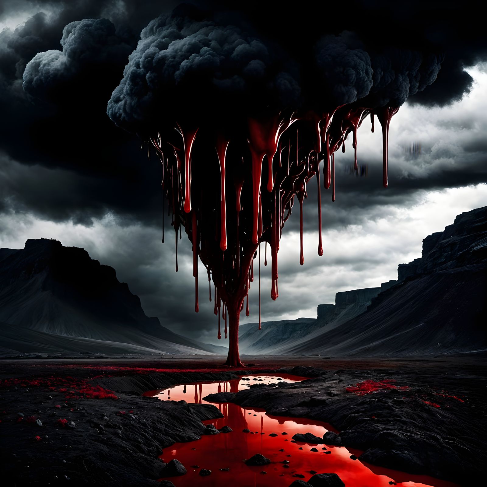 Bleeding Earth Cries for Help: A Stark Choice