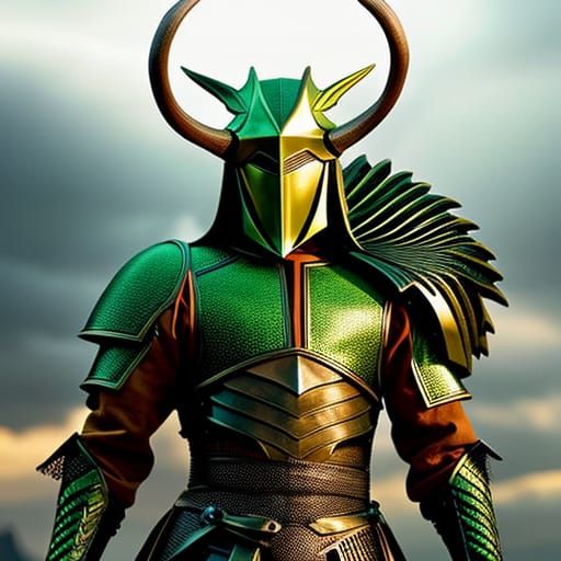 The Green Knight (a la Sir Gawain and the...)