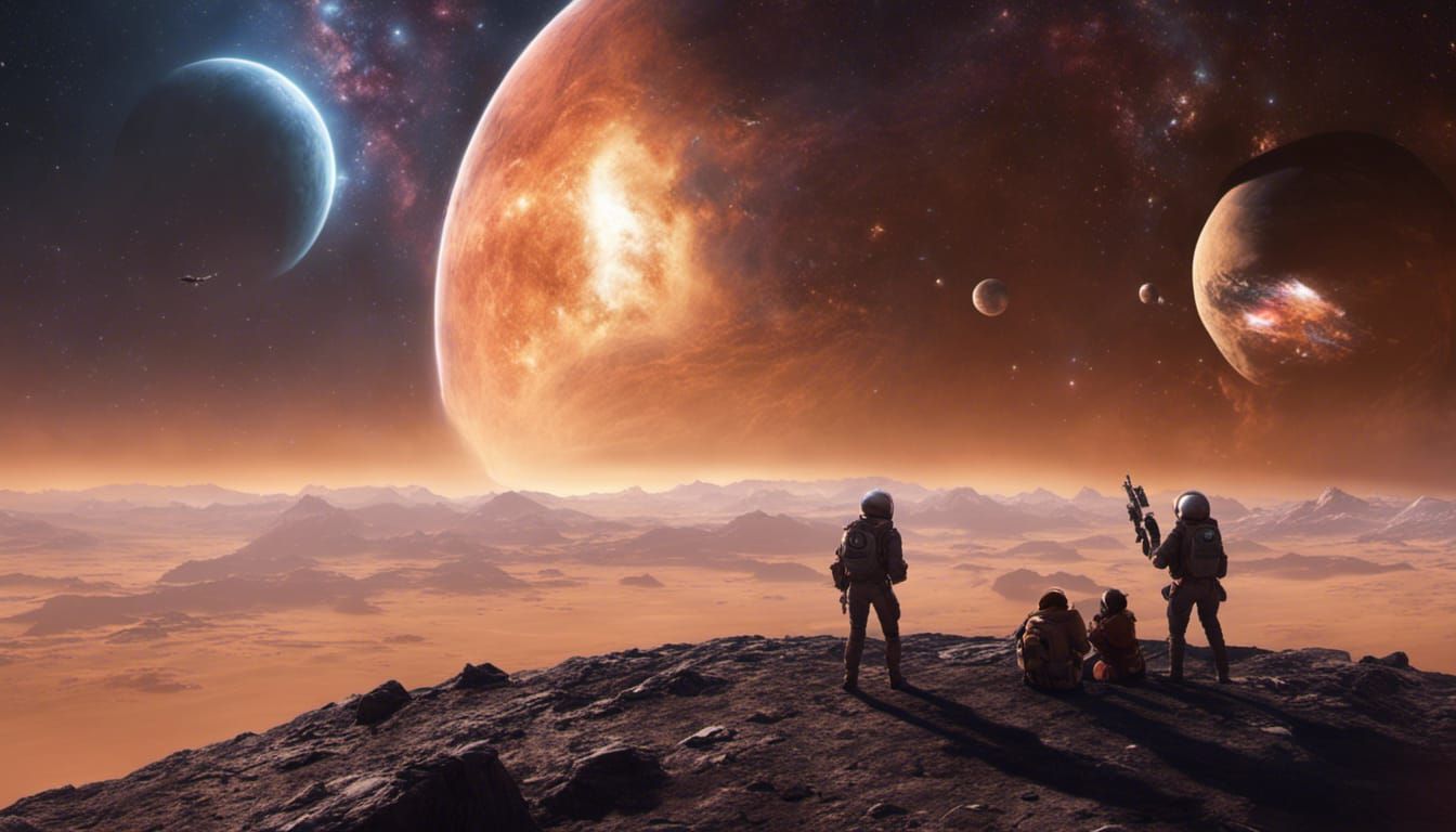 Cosmic Nomads Seek Library in Space