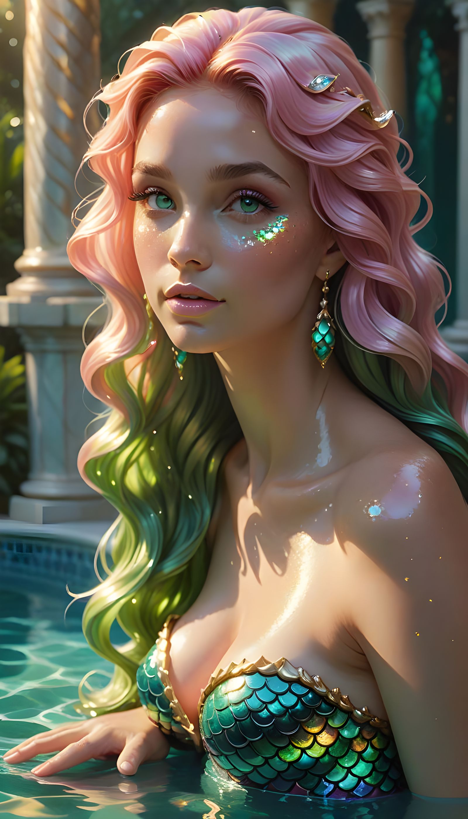 Sirena the Beta fin Sea Angel of the Warriors Zee