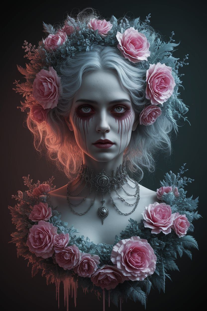 Diabolical Pontificate in Watercolor Romanesque Style