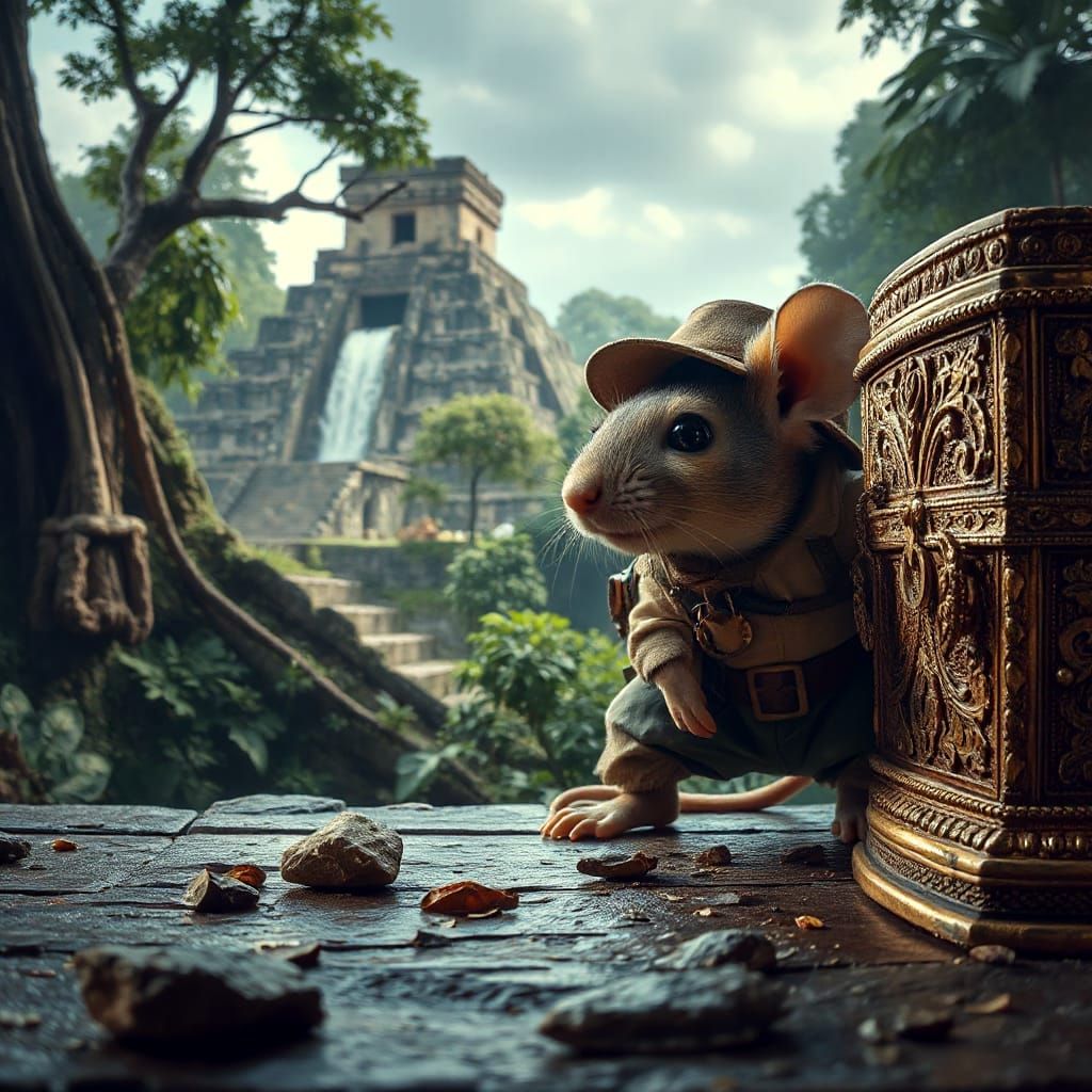 Mouse Explorer and Ancient Jungle Treasure