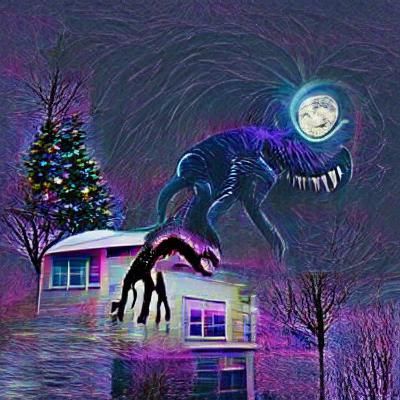 Nightmarish Landscape Emerges from the Darkness