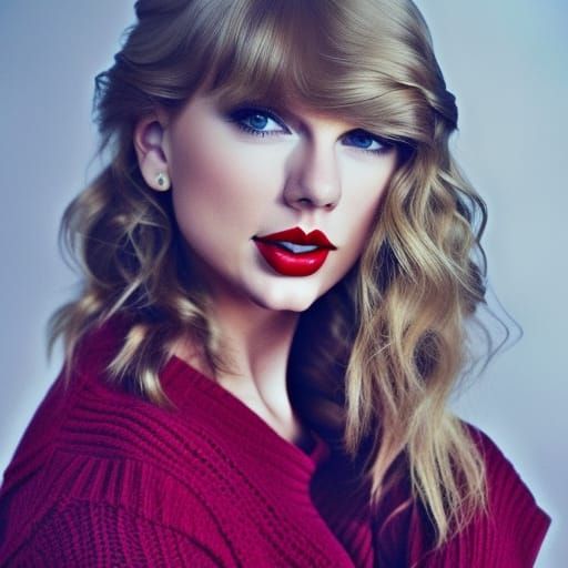 Taylor Swift Aesthetic Portrait