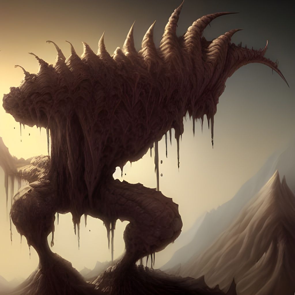 Eldrazi Colossus: Hyperdetailed Airbrush Painting