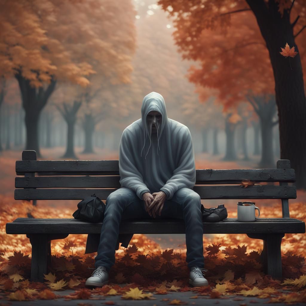 Ghostly Guardian: a Hyperrealistic Matte Painting