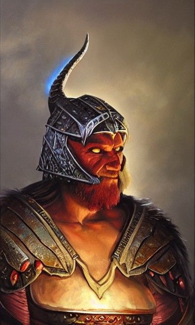 Granamyr: Dragon of Eternia in Oil Painting