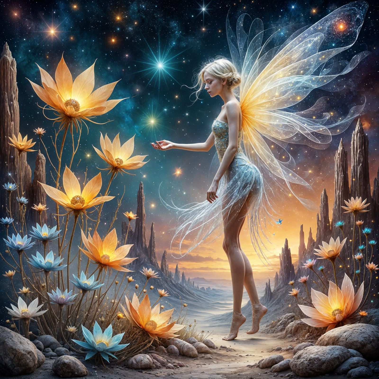 Gathering of Stellar Flowers