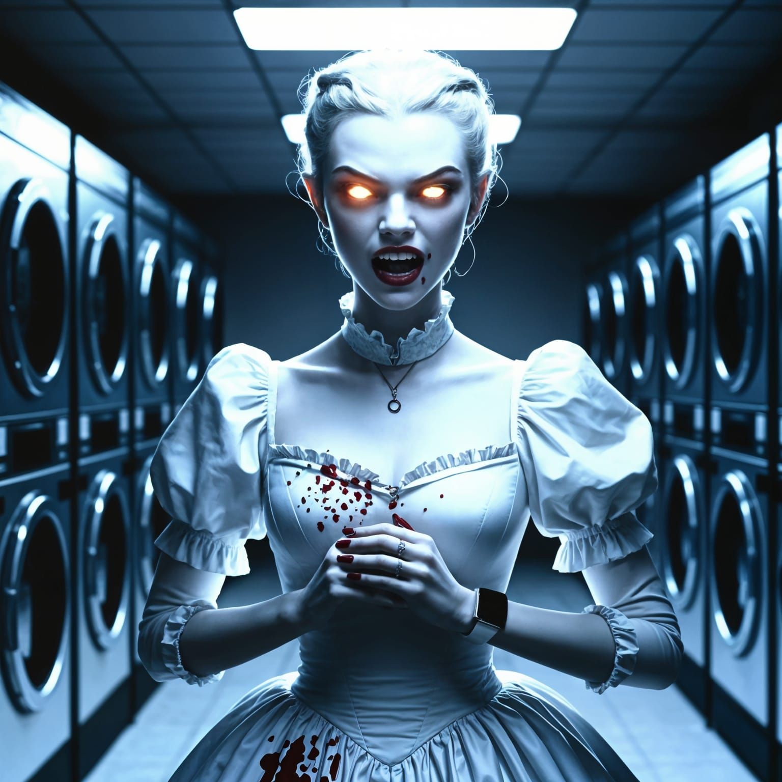 Modern Vampire in Gothic Attire