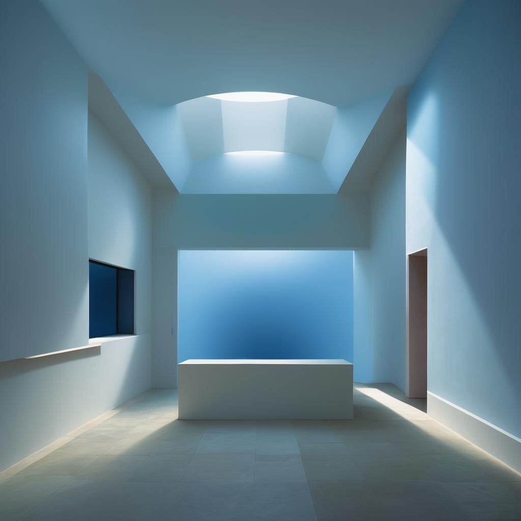 James Turrell Inspired 'Skyspace' Photograph