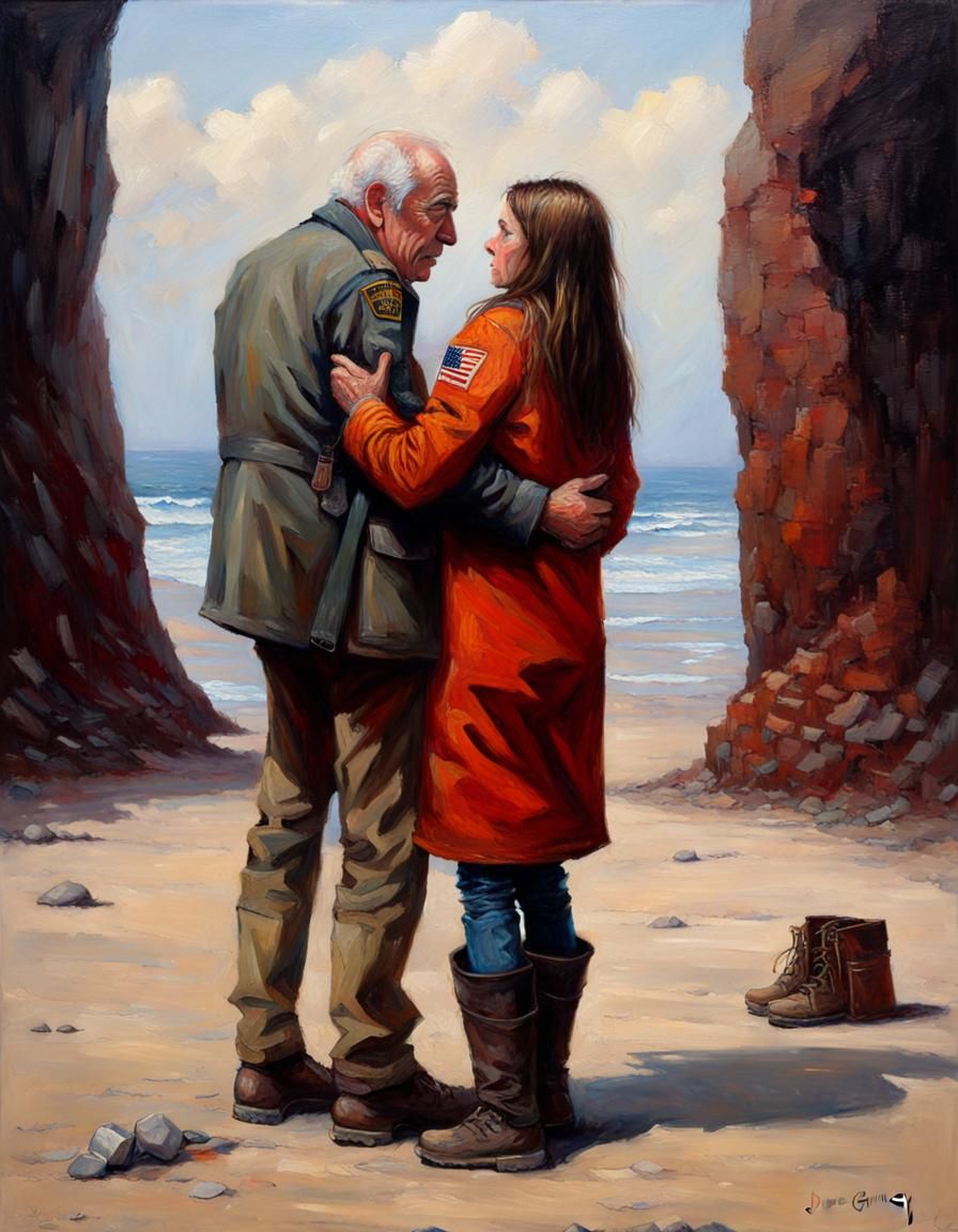 Empathy: An Oil Painting Exploring Compassion