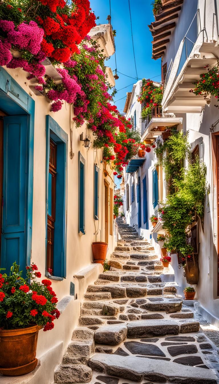 Ancient Greece: Ruins and Azure Waters