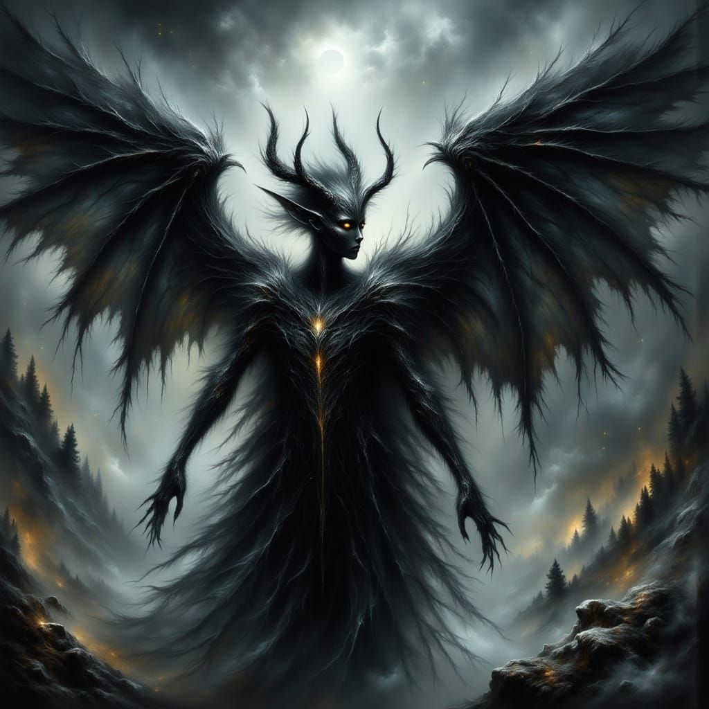 Dark Imp in a Vortex of Twisted Nature