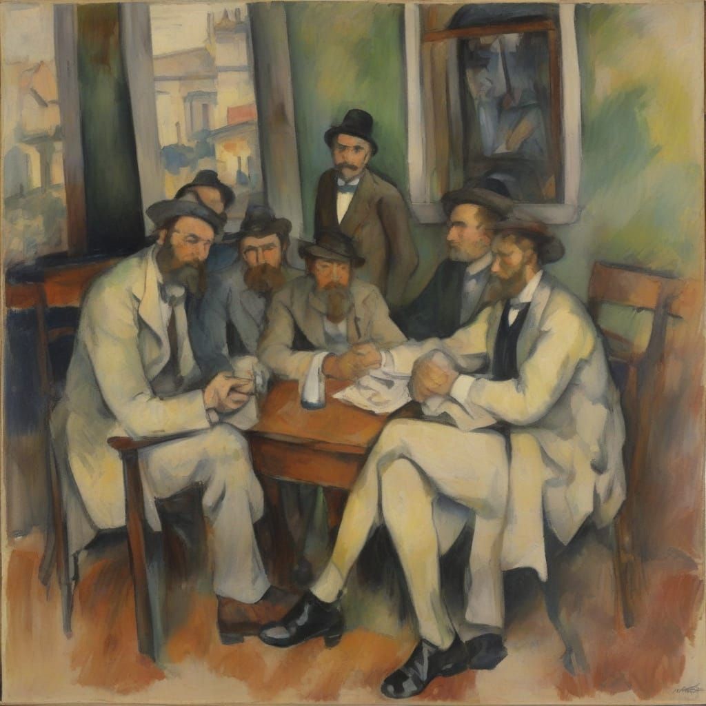 Revolution's End: Impressionistic Painting