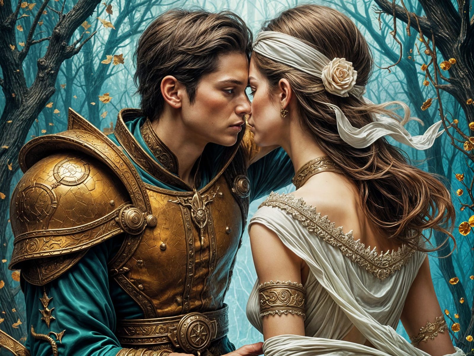 “Kiss me you fool!”