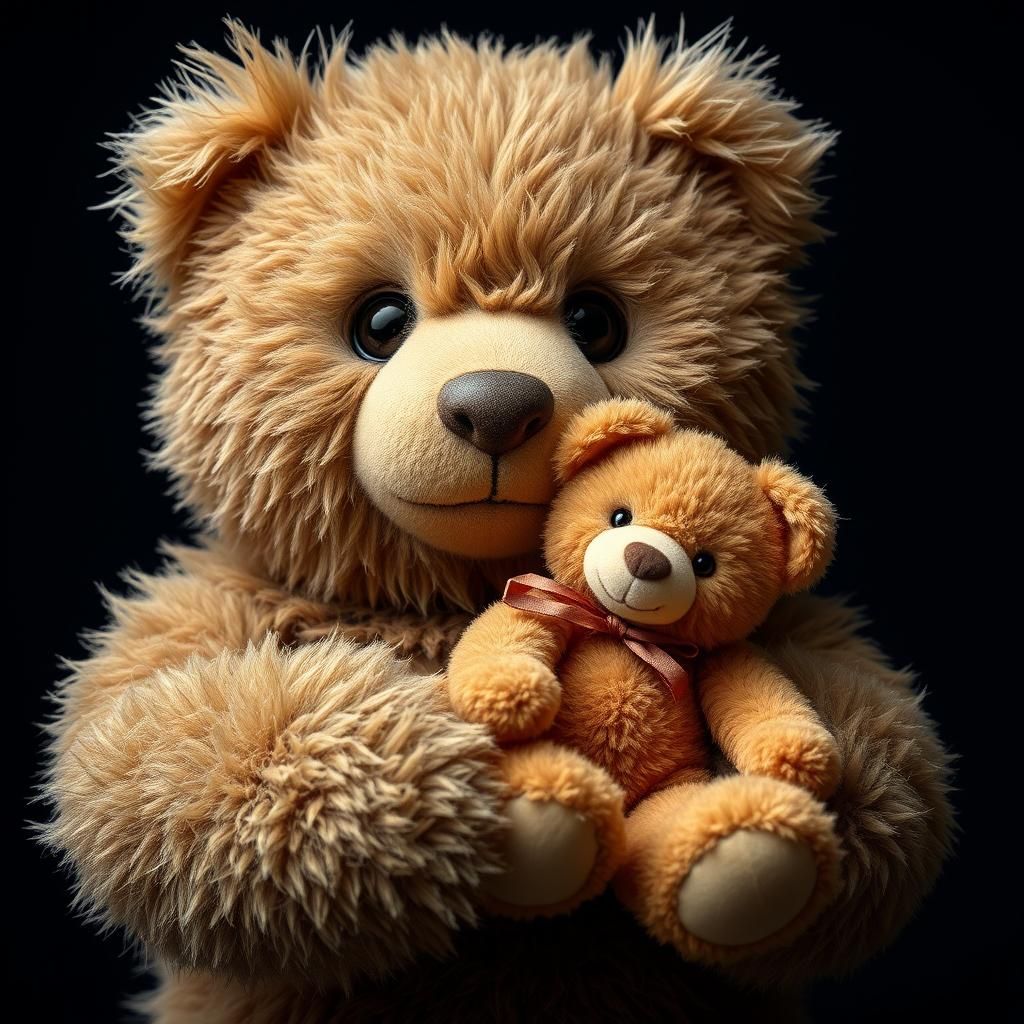 Teddy bear with a Teddy bear