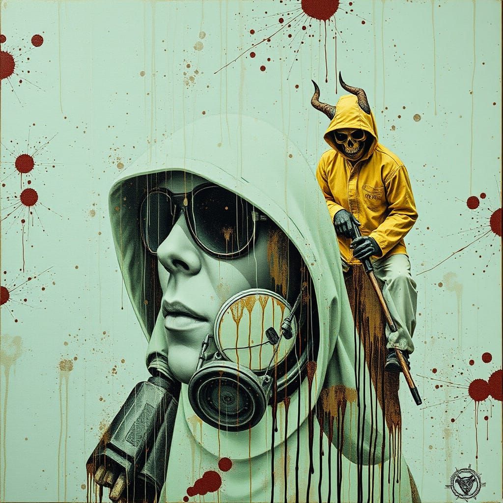 Cyberpunk Horror in a Hyperreal Landscape