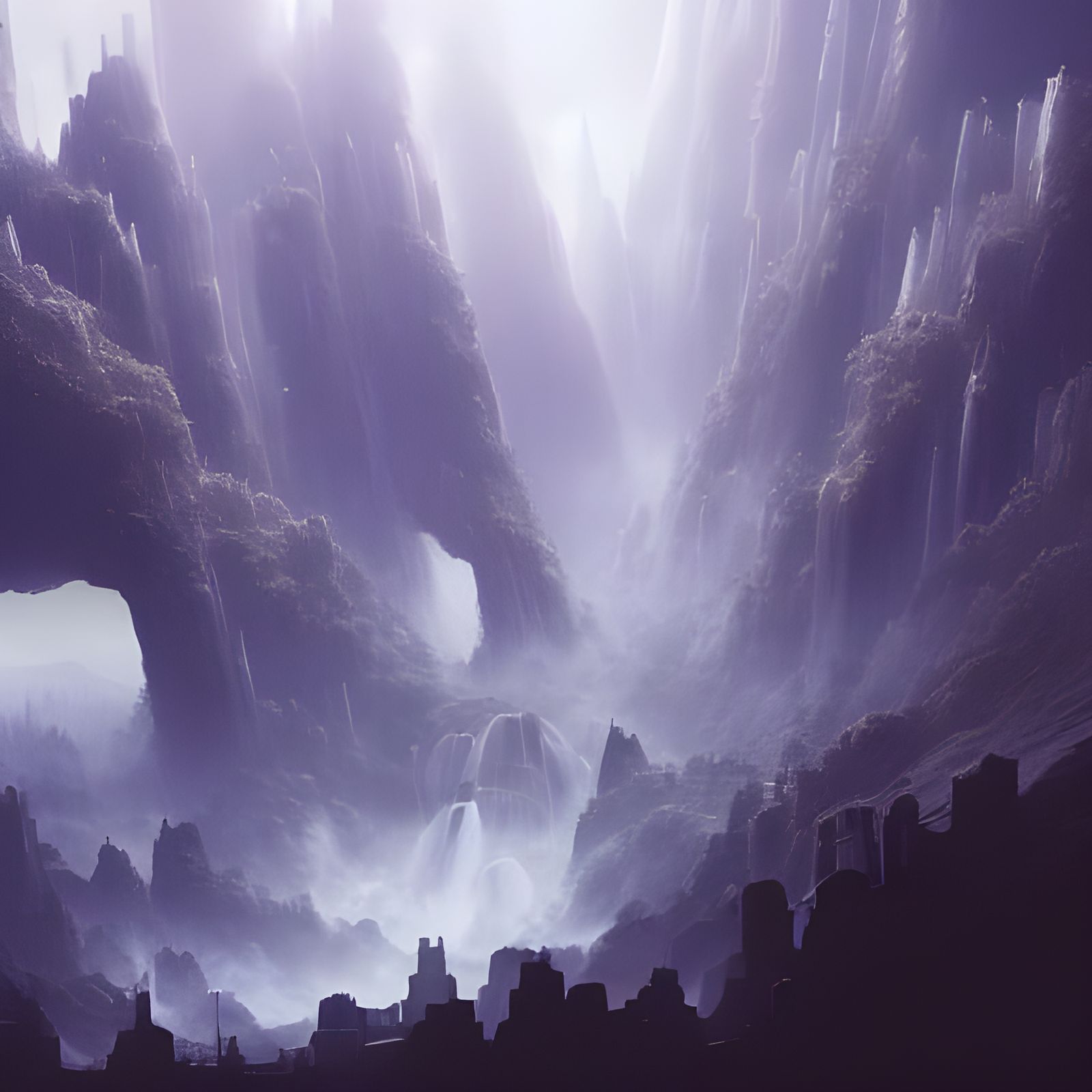 Soul Society: Epic Digital Matte Painting