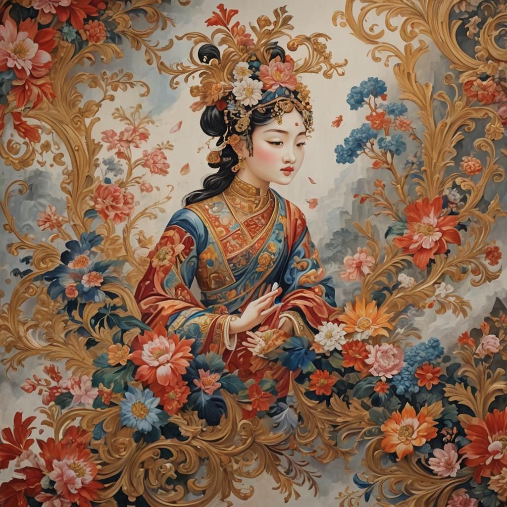 AI Generated Artistic Painted Masterpiece