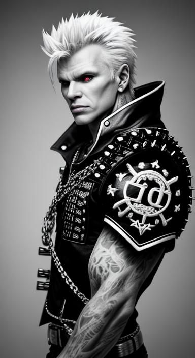 Billy Idol: Professional Photography with Bokeh