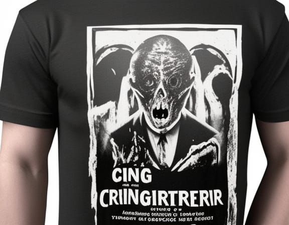 Creeping Terror T-Shirt: Vintage Horror Movie Print